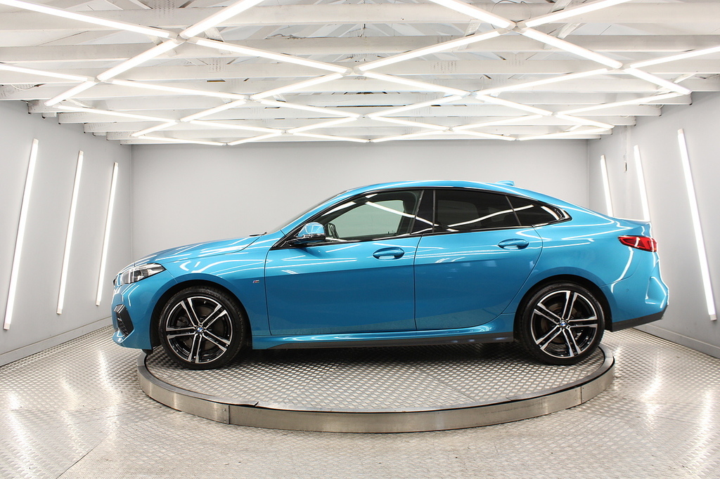 BMW 2 Series Gran Coupe 220D M Sport MJ70YXO Blue #2