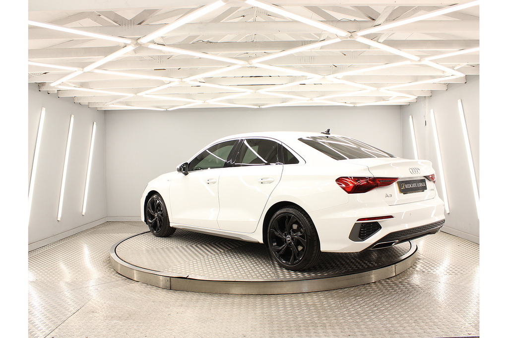 Audi A3 Saloon NJ22HBB White #4
