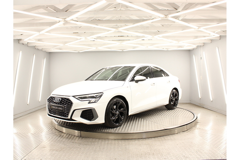 Audi A3 Saloon NJ22HBB White #5