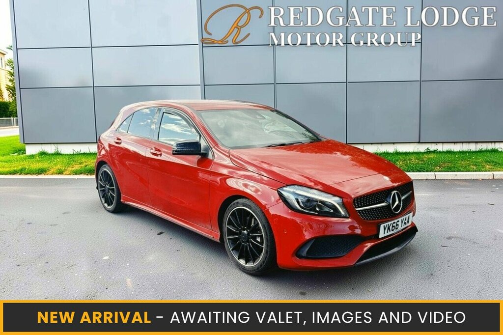 Mercedes-Benz A Class A 200 D Amg Line Premium YK66YAA Red