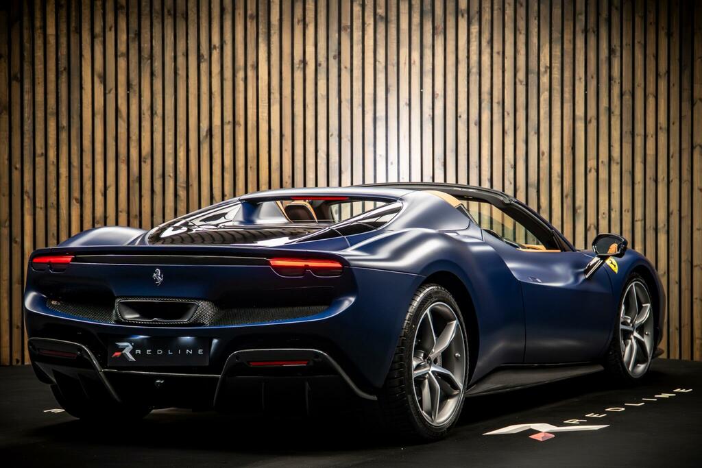 Ferrari 296 Gts 3.0T V6 7.45Kwh Spider F1 Dct Euro 6 Ss Blue #4