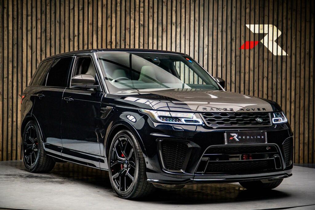 Land Rover Range Rover Sport 5.0 P575 V8 Svr Carbon Edition 4Wd Euro 6 S PK22ZFS Black
