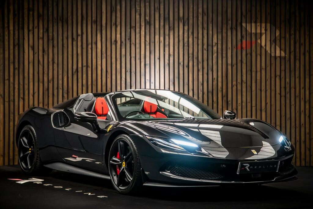 Ferrari 296 Gts 3.0T V6 7.45Kwh Spider F1 Dct Euro 6 Ss Black