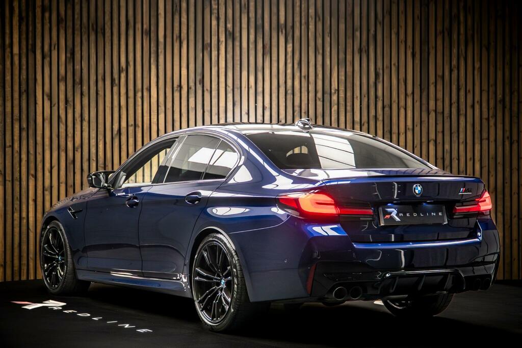 BMW M5 4.4I V8 Competition Steptronic Xdrive Euro 6 Ss MA71YVR Blue #3