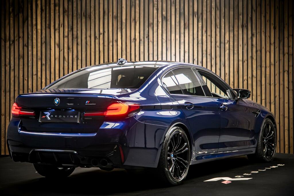 BMW M5 4.4I V8 Competition Steptronic Xdrive Euro 6 Ss MA71YVR Blue #4