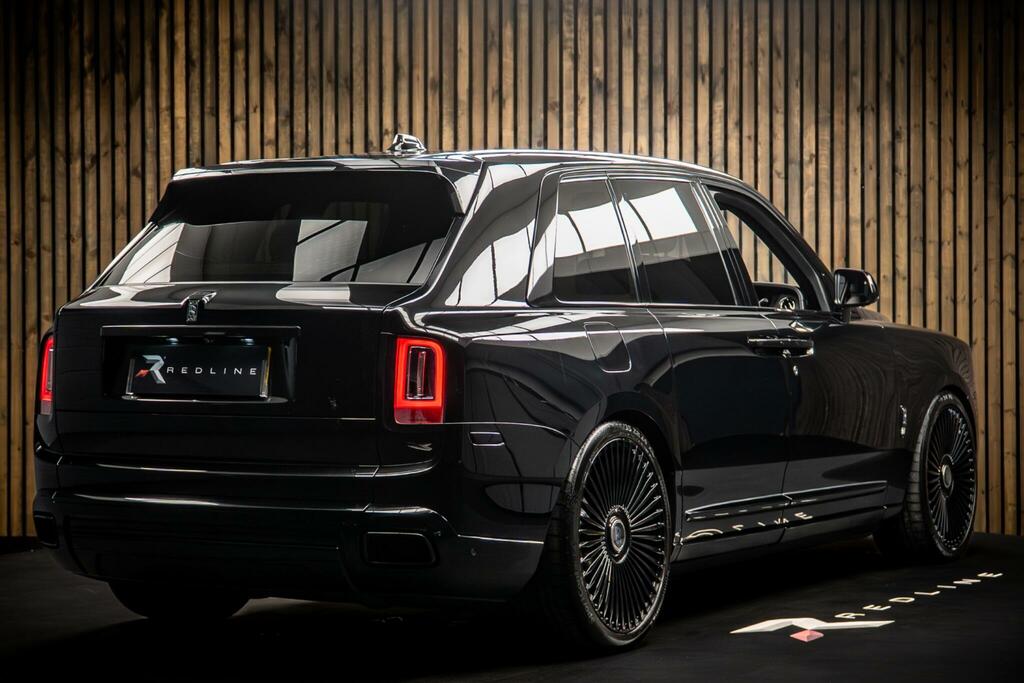 Rolls-Royce Cullinan 6.75 V12 4Wd Euro 6 Black #4