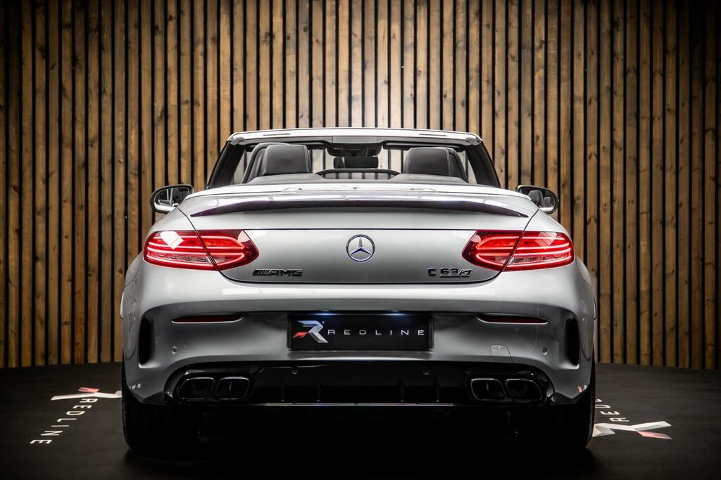 Mercedes-Benz C Class 4.0 C63 V8 Biturbo Amg S Night Edition Premium Pl Silver #6