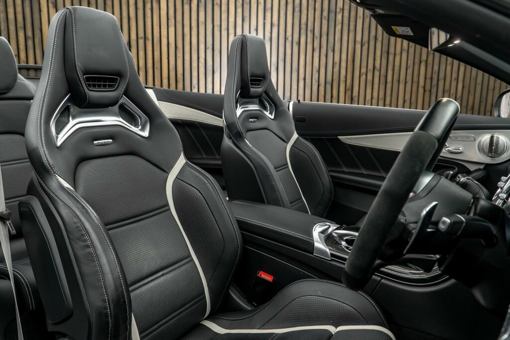 Mercedes-Benz C Class 4.0 C63 V8 Biturbo Amg S Night Edition Premium Pl Silver #2