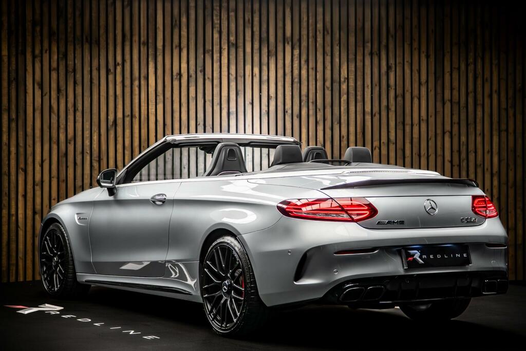 Mercedes-Benz C Class 4.0 C63 V8 Biturbo Amg S Night Edition Premium Pl Silver #3