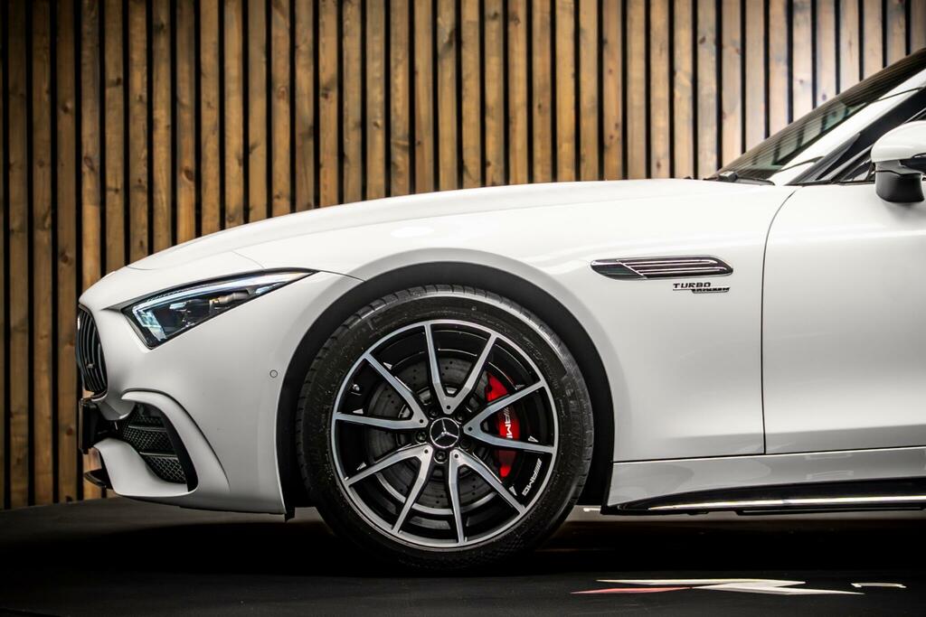 Mercedes-Benz SL Class Sl 55 4Matic Premium Plus White #9