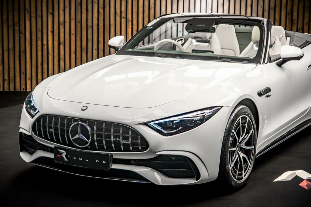 Mercedes-Benz SL Class Sl 55 4Matic Premium Plus White #15