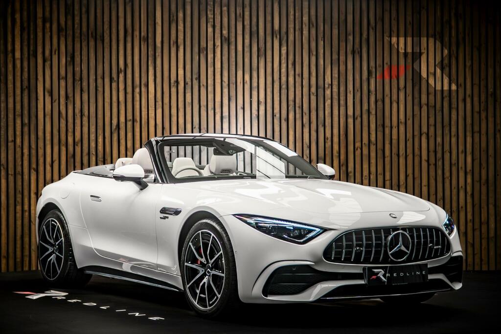 Mercedes-Benz SL Class 2.0 Sl43 Mhev Amg Touring Spds Mct Euro 6 Ss White