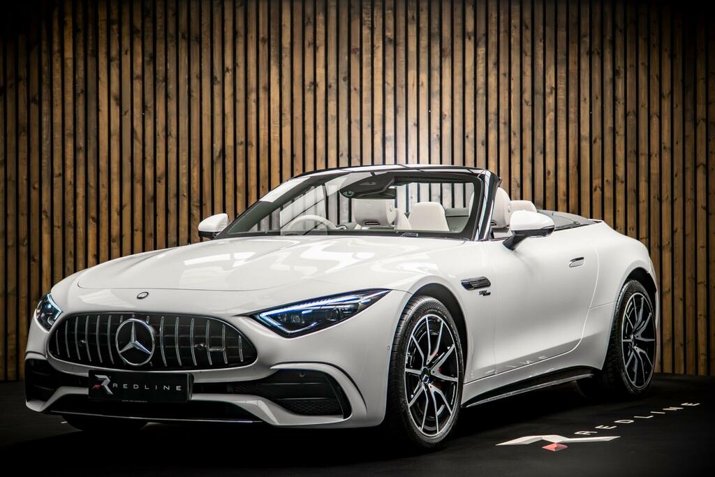 Mercedes-Benz SL Class Sl 55 4Matic Premium Plus White #8
