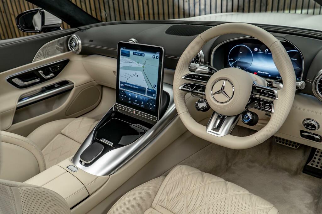 Mercedes-Benz SL Class Sl 55 4Matic Premium Plus White #23