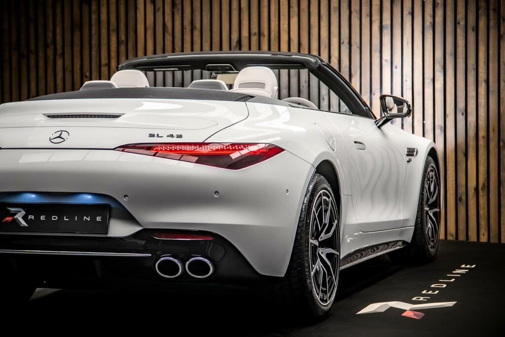 Mercedes-Benz SL Class Sl 55 4Matic Premium Plus White #21