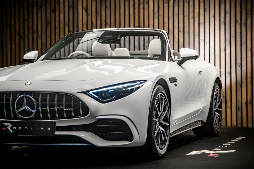 Mercedes-Benz SL Class Sl 55 4Matic Premium Plus White #13