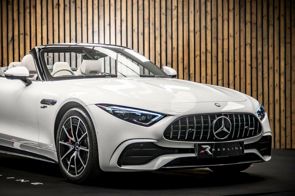 Mercedes-Benz SL Class Sl 55 4Matic Premium Plus White #12