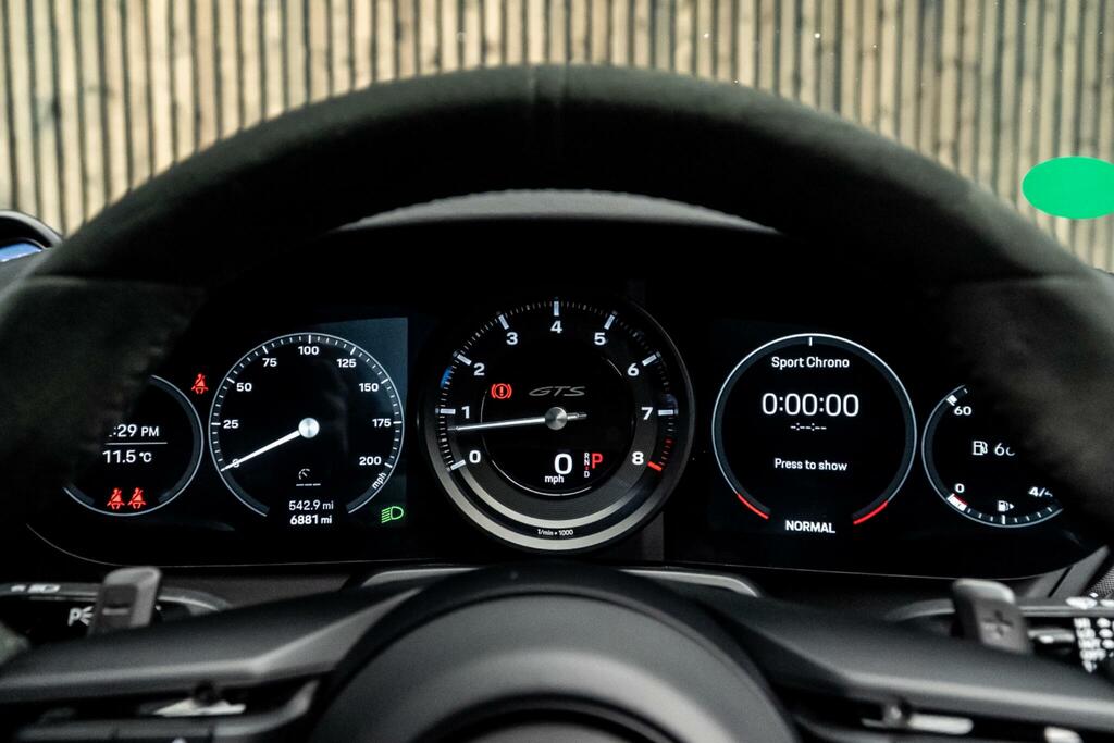 Porsche 911 Targa 4 Gts Silver #34