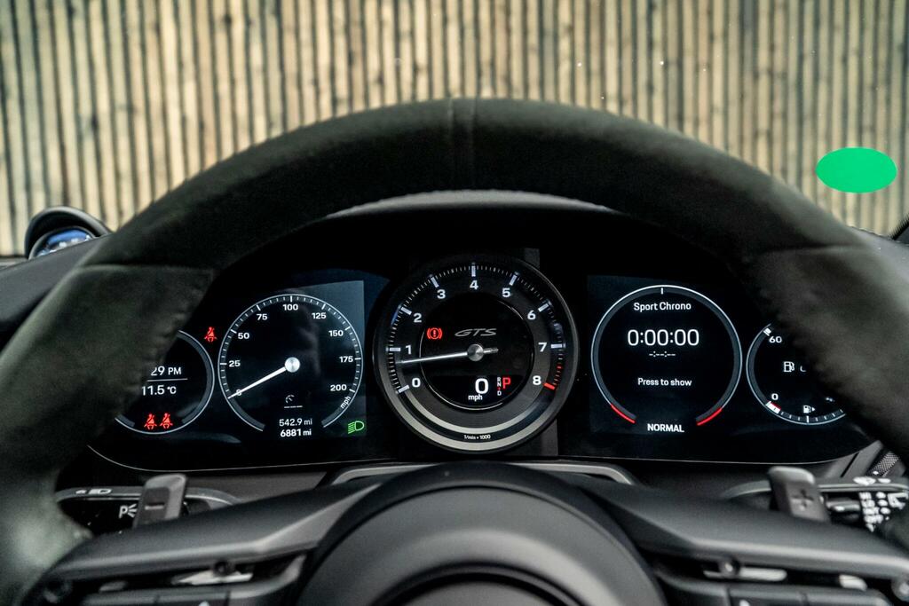 Porsche 911 Targa 4 Gts Silver #33