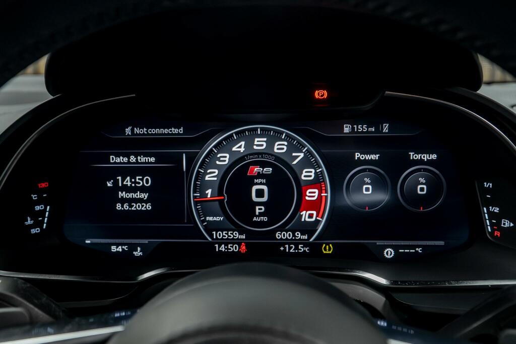 Audi R8 Audi Spyder 5.2 Fsi V10 Quattro Performance Ed White #35