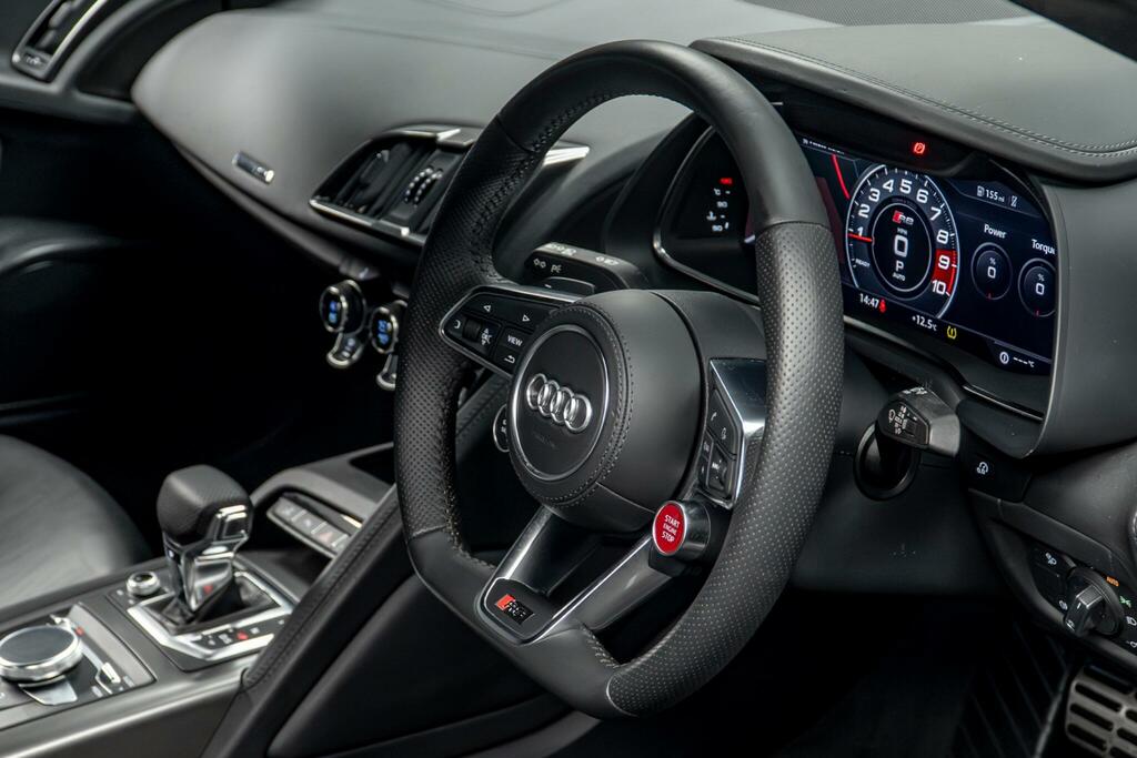 Audi R8 Audi Spyder 5.2 Fsi V10 Quattro Performance Ed White #28