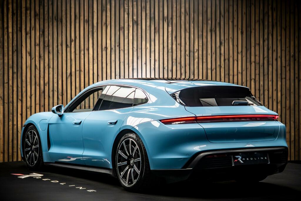 Porsche Taycan Performance Plus 93.4Kwh 4S Sport Turismo 4Wd WP72PZZ Blue #3