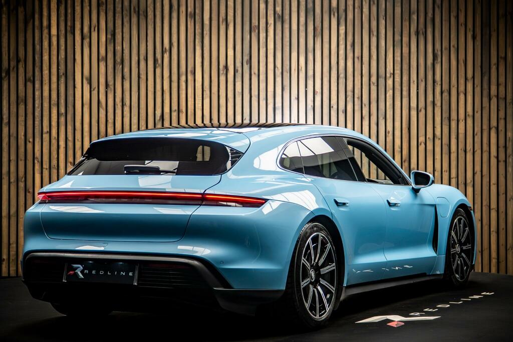Porsche Taycan Performance Plus 93.4Kwh 4S Sport Turismo 4Wd WP72PZZ Blue #4