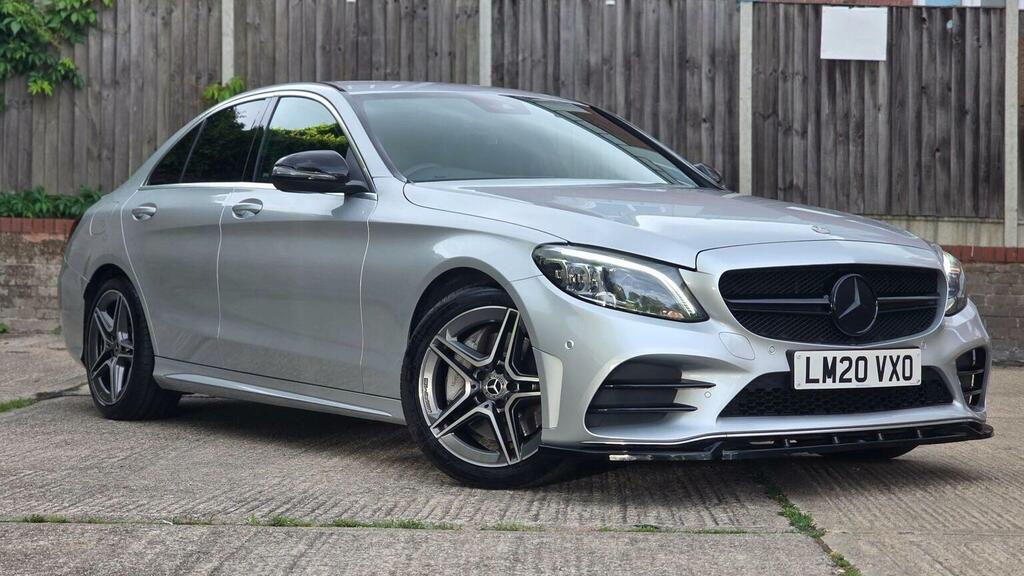 Mercedes-Benz C Class Saloon 2.0 C300 Amg Line Edition G-tronic Euro 6 Silver
