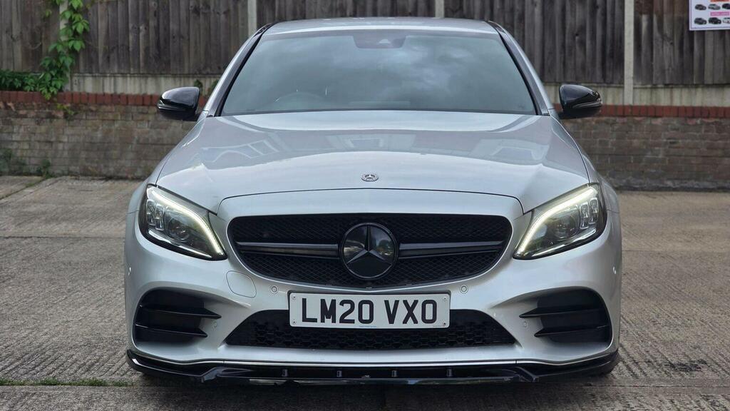 Mercedes-Benz C Class Saloon 2.0 C300 Amg Line Edition G-tronic Euro 6 Silver #3