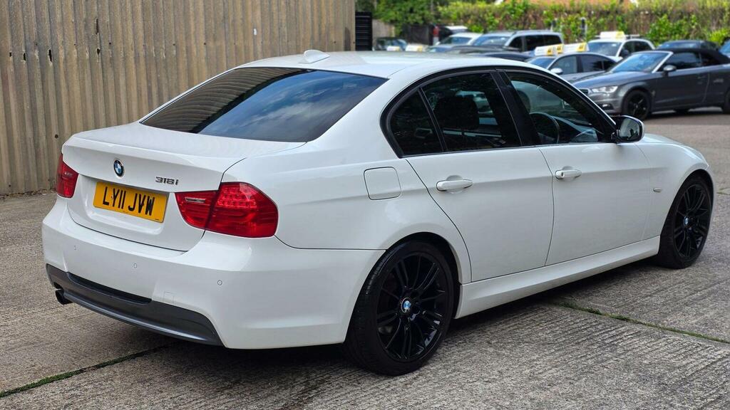 BMW 3 Series Saloon 2.0 318I Sport Plus Edition Euro 5 Ss White #6