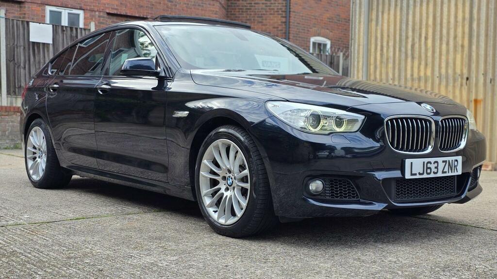 BMW 5 Series Gran Turismo Hatchback 3.0 535D M Sport Gt Euro 5 Ss Black #4