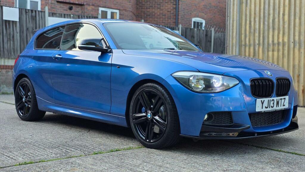BMW 1 Series Hatchback 2.0 125I M Sport Euro 6 Ss 2013 Blue #4