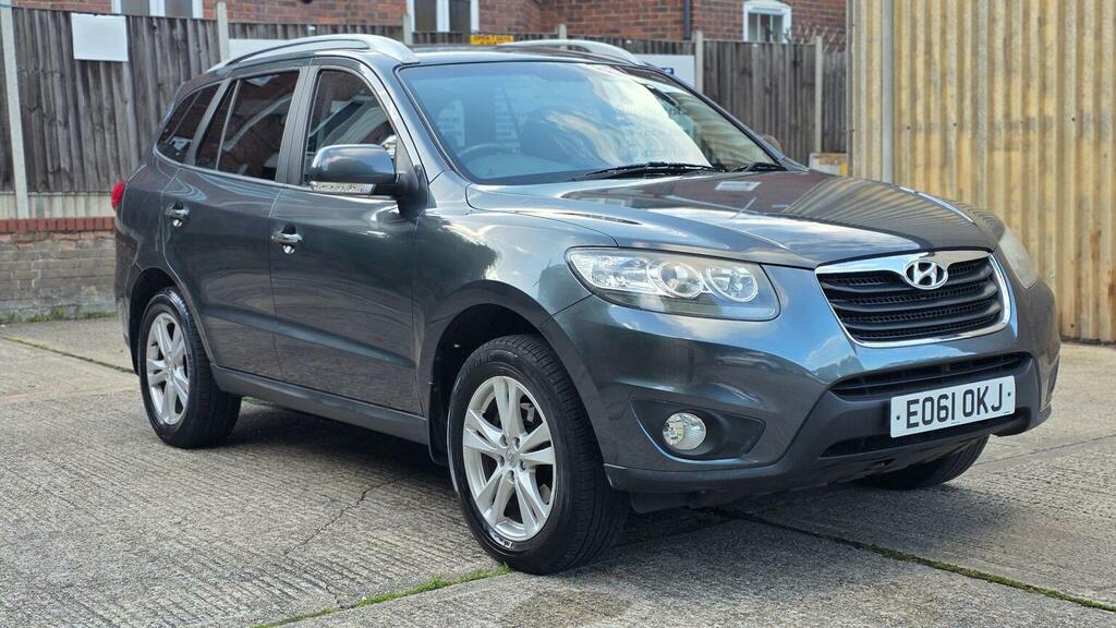 Hyundai Santa Fe 2.2 Crdi Premium 4Wd Euro 5 7 Seat Grey #4