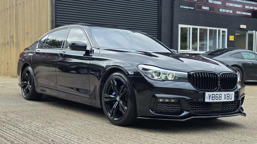BMW 7 Series 3.0 730Ld M Sport Euro 6 Ss Black #4