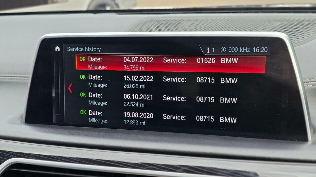 BMW 7 Series 730D 4dr Auto Grey #16
