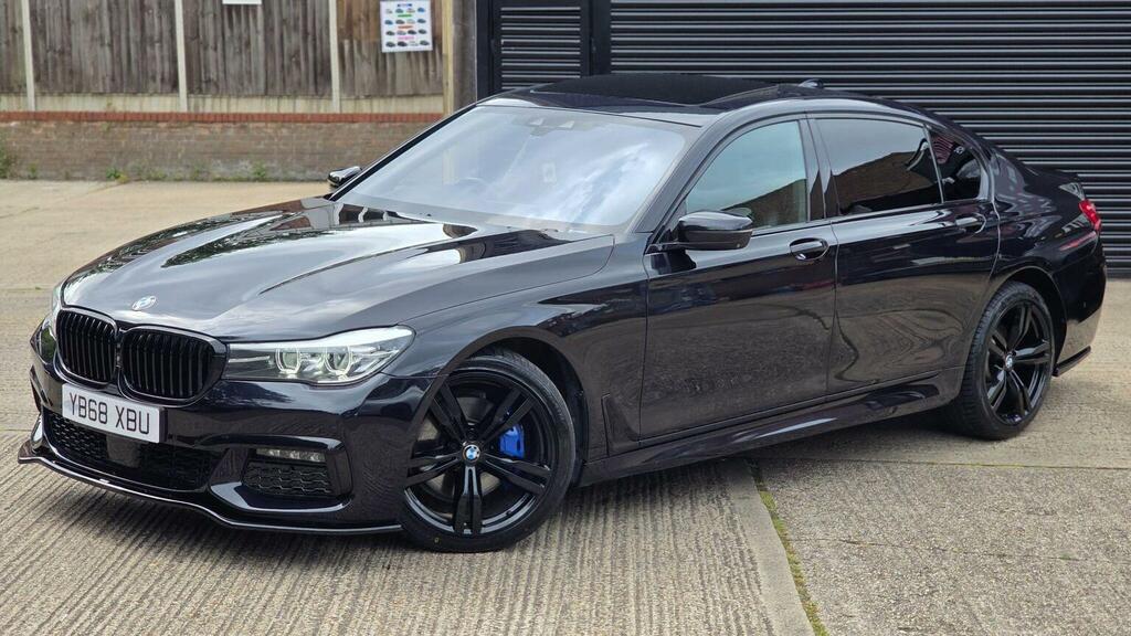 BMW 7 Series 3.0 730Ld M Sport Euro 6 Ss Black #2