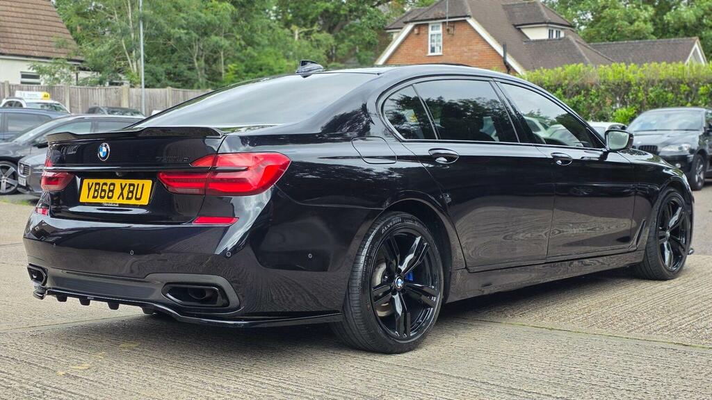 BMW 7 Series 3.0 730Ld M Sport Euro 6 Ss Black #6