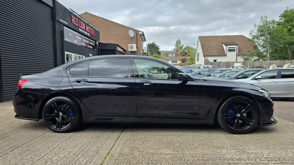 BMW 7 Series 3.0 730Ld M Sport Euro 6 Ss Black #5