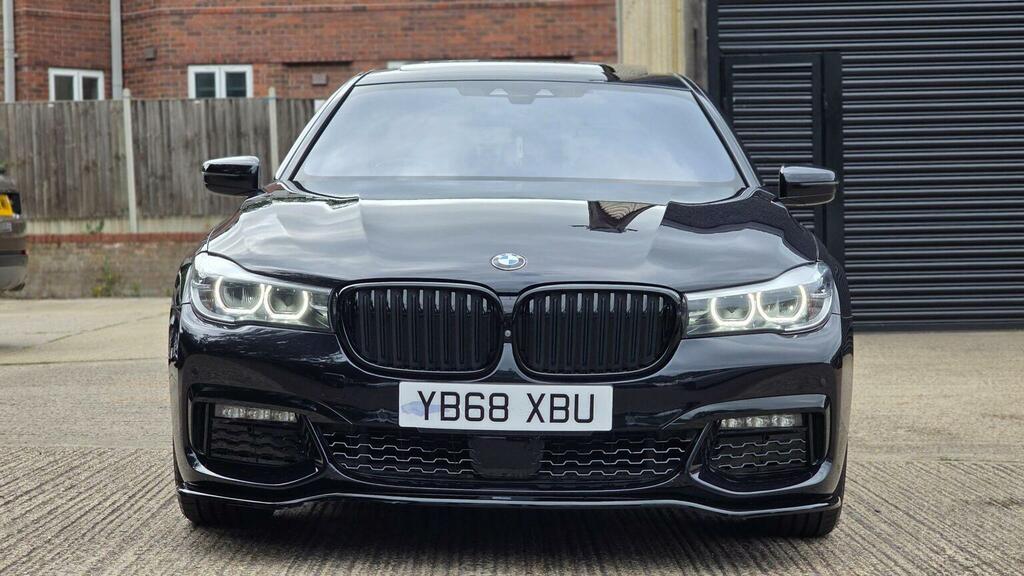BMW 7 Series 3.0 730Ld M Sport Euro 6 Ss Black #3