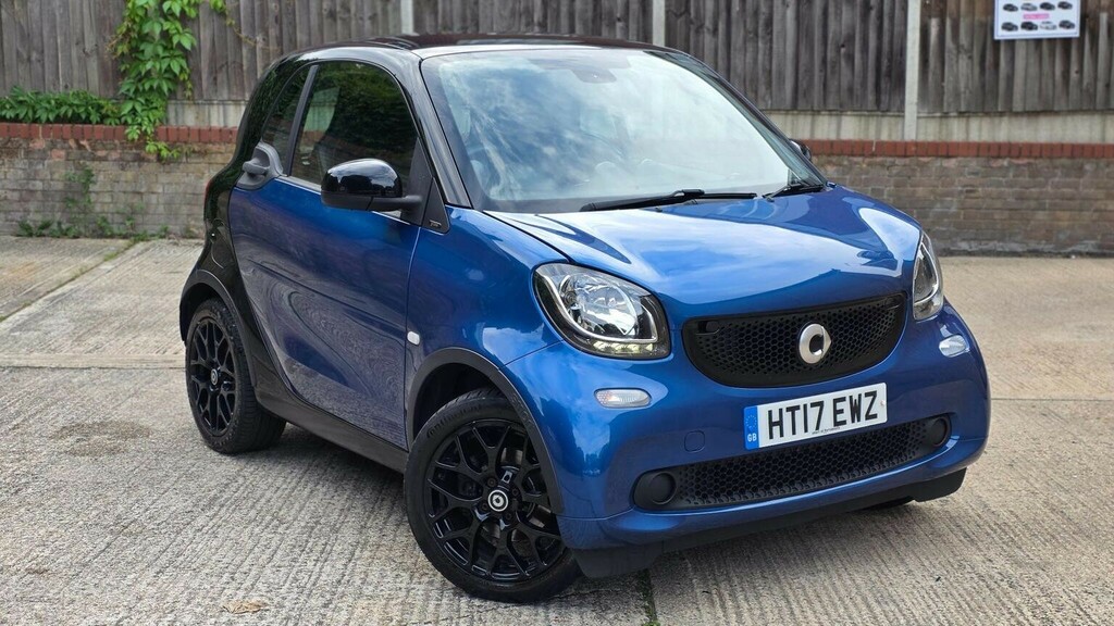 Smart Fortwo 1.0 Prime Sport Premium Twinamic Euro 6 Ss Black