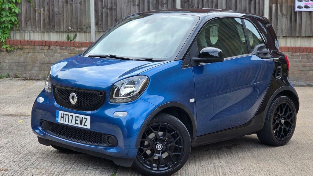 Smart Fortwo 1.0 Prime Sport Premium Twinamic Euro 6 Ss Black #2