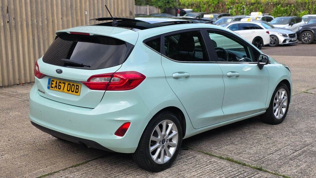 Ford Fiesta Hatchback 1.0T Ecoboost Titanium Bo Play Series E EA67OOB Green #6