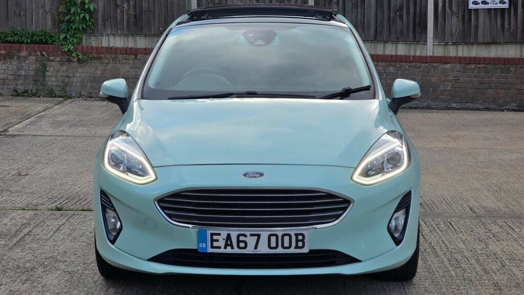 Ford Fiesta Hatchback 1.0T Ecoboost Titanium Bo Play Series E EA67OOB Green #3