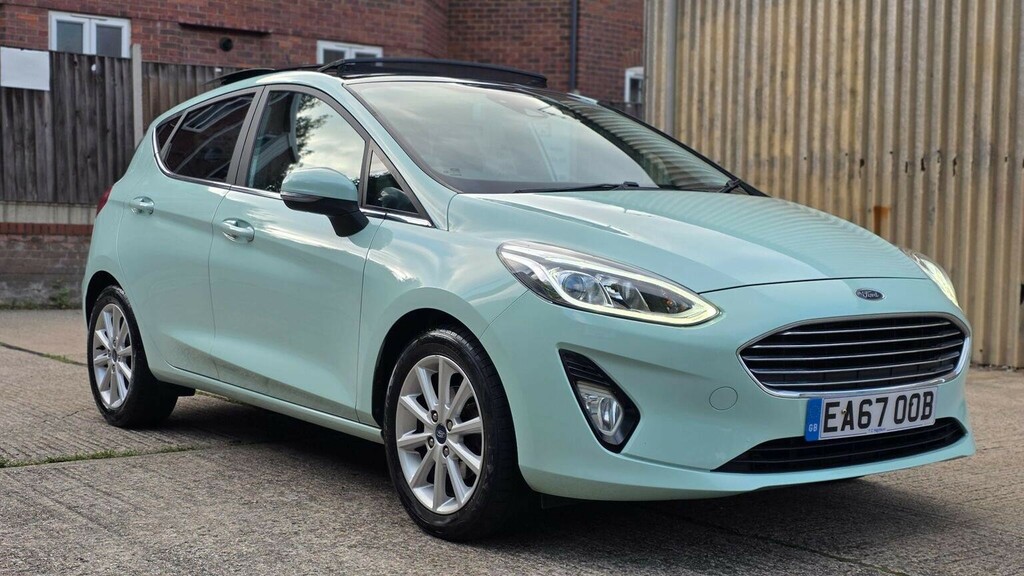 Ford Fiesta Hatchback 1.0T Ecoboost Titanium Bo Play Series E EA67OOB Green #4