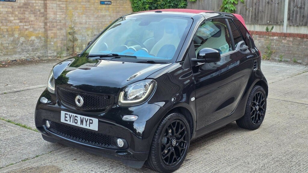 Smart Fortwo Cabrio 1.0 Prime Twinamic Cabriolet White #8