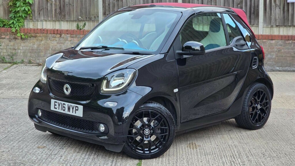 Smart Fortwo Cabrio 1.0 Proxy Cabriolet Twinamic Euro 6 Ss Black #2