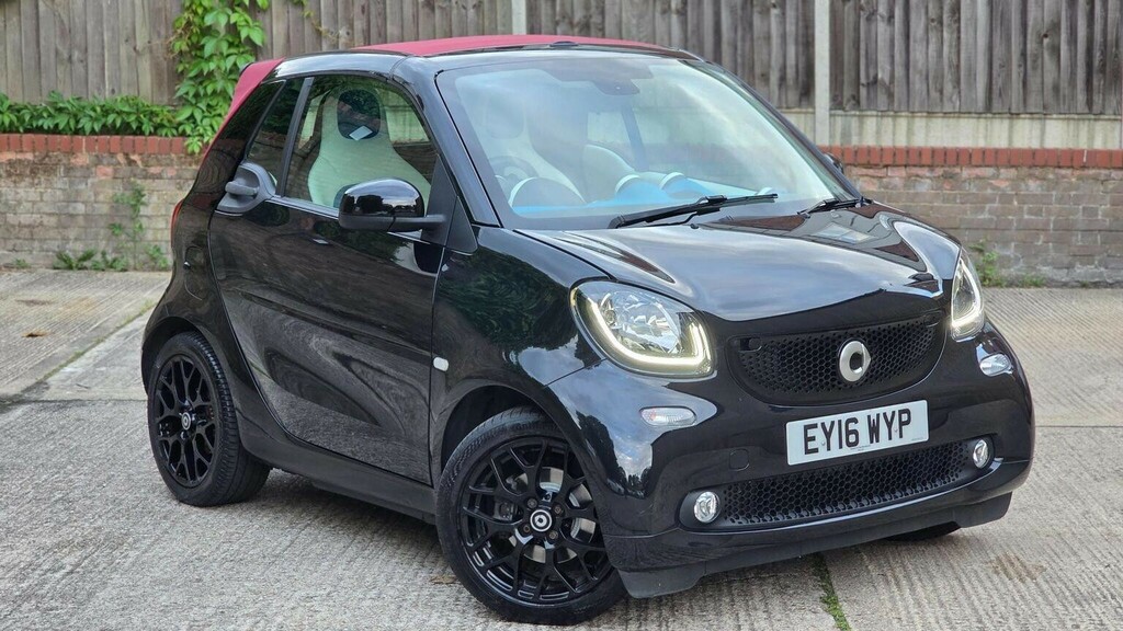Smart Fortwo Cabrio 1.0 Proxy Cabriolet Twinamic Euro 6 Ss Black