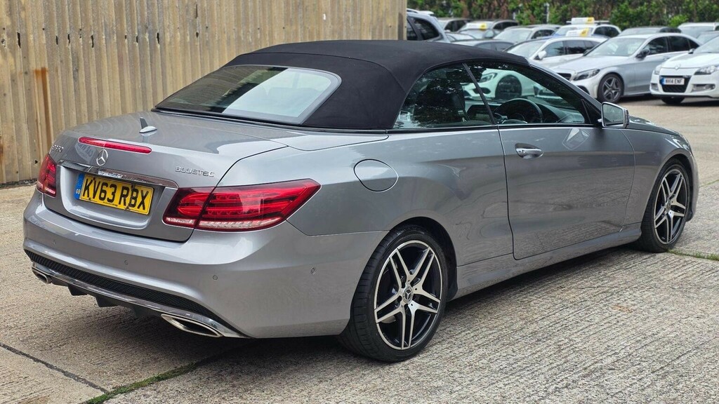 Mercedes-Benz E Class 3.0 E350d V6 Bluetec Amg Sport Cabriolet G-tronic Silver #5