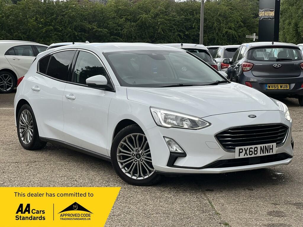 Ford Focus 1.5 Ecoblue Titanium X Euro 6 Ss PX68NNH White