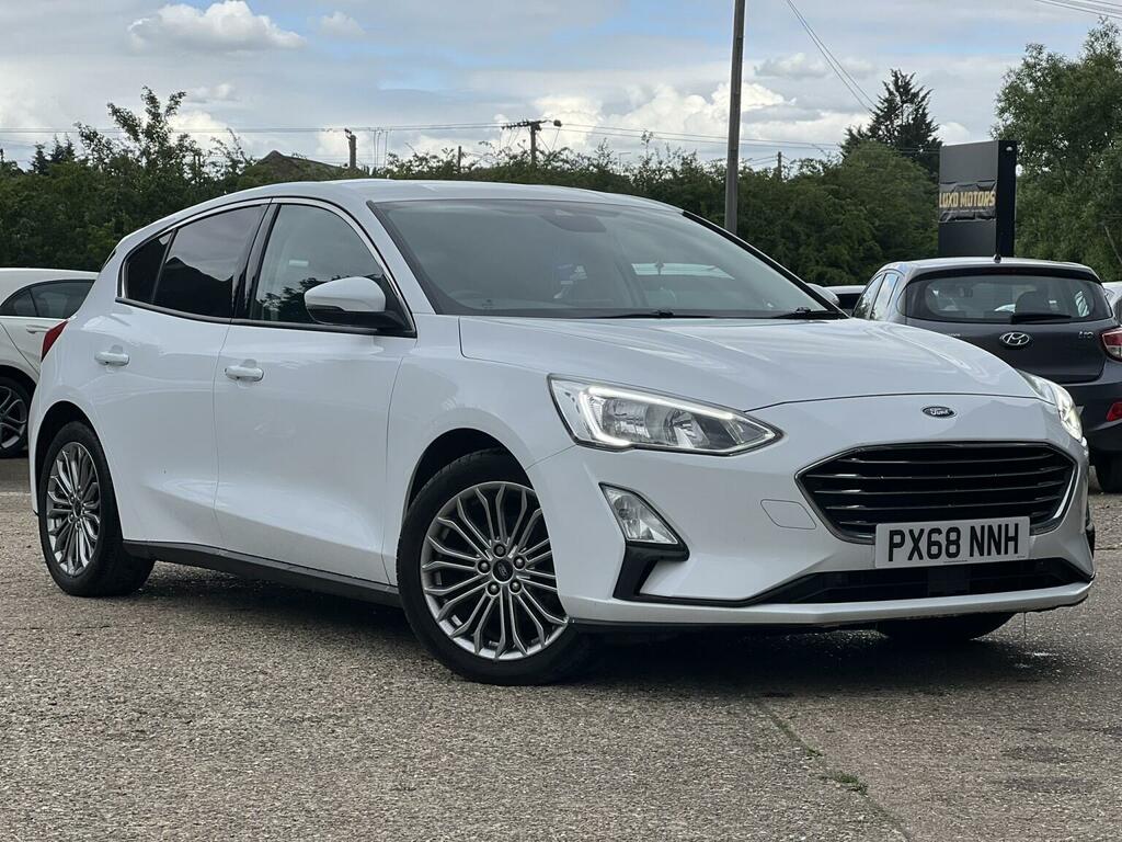Ford Focus 1.5 Ecoblue Titanium X Euro 6 Ss PX68NNH White #3